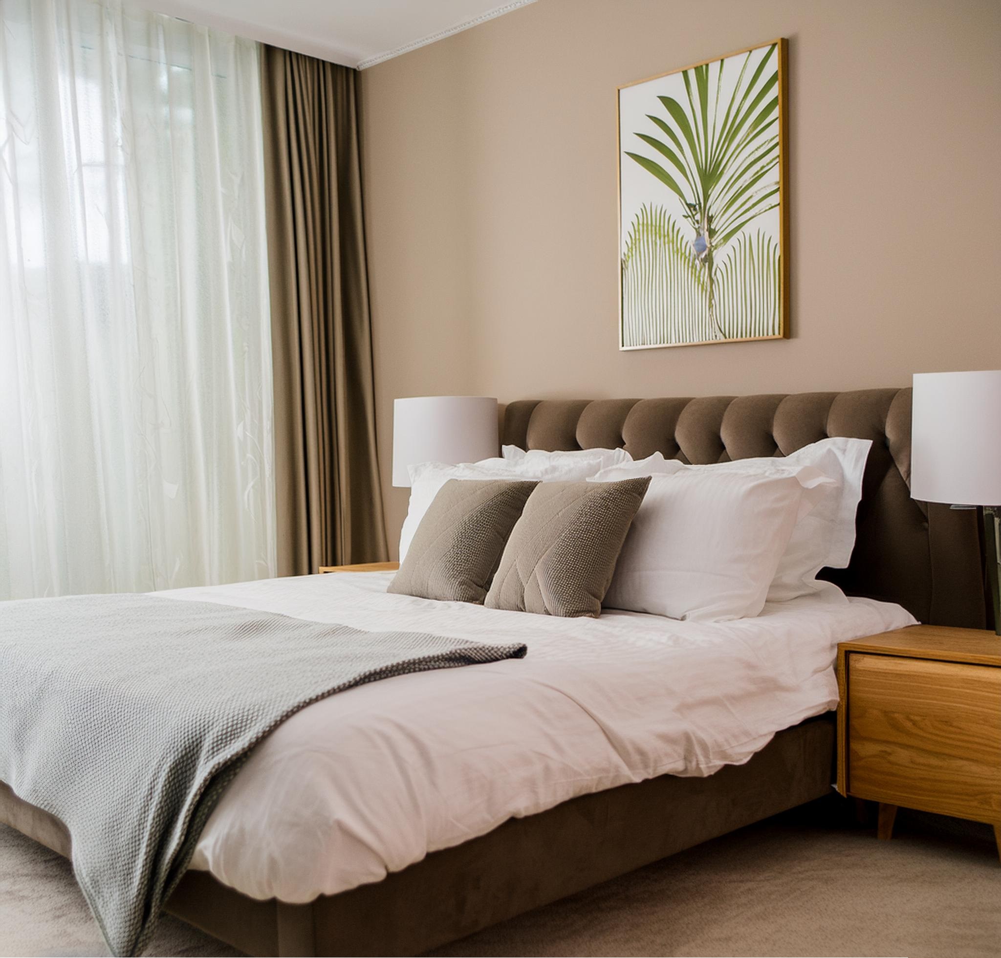 Firefly picture of bed, in a bedroom with light colours for bed store website 61515 Firefly picture of bed, in a bedroom with light colours for bed store website 61515